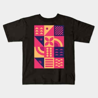 Geometri Design Kids T-Shirt